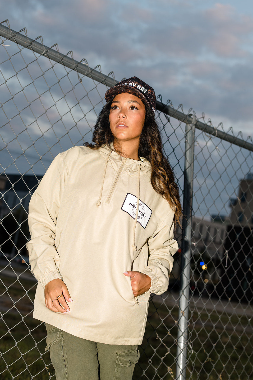 PATCHWORK WINDBREAKER