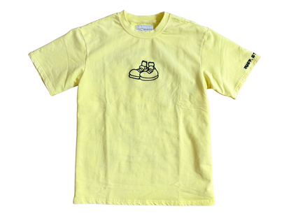 RELAXED FIT YELLOW TEE