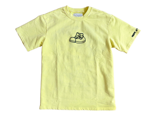 RELAXED FIT YELLOW TEE